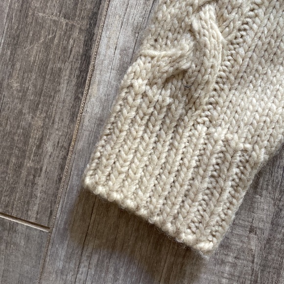 COPY - Stone Row by Volcom chunky knit turtleneck sweater true to this sz M - Picture 4 of 4